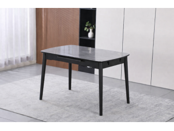 Стол DT-2502 (М312 итальянский светло-серый / чёрный (M312 Italy light gray))