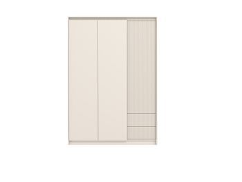 Монако Шкаф SZF3D2S (кашемир / кашемир )