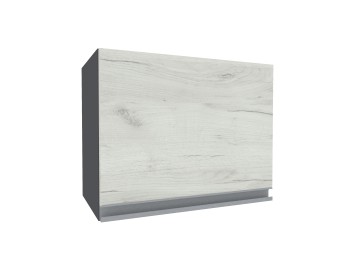 Madera SN16 hota (500-400 corp grafit gri / fațada din stejar kraft alb)
