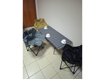 Стул для кемпинга ODS 2403 New  (серый)