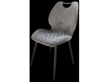 Стул С 2509 (UF865-10 серый/чёрный )