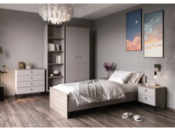 Симпл Комод  KOM4S (кашемир / вязь либерти светлый)