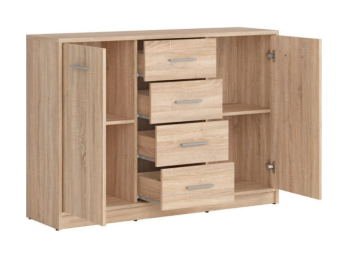 NEPO КОМОД 2D4S (ДУБ СОНОМА / ДУБ СОНОМА)