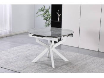 Стол DT-2522 (312 итальянский светло-серый / чёрный (M312 Italy light gray))