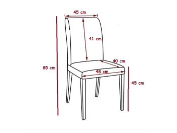 Стул С 2512 (HLR 20 тёмно-серый/чёрный)