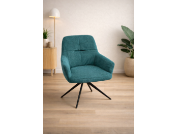 Стул С 2545 (UF865-08 зелёный/чёрный )