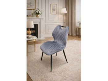 Стул С 2509 (HLR 20 тёмно-серый/чёрный)