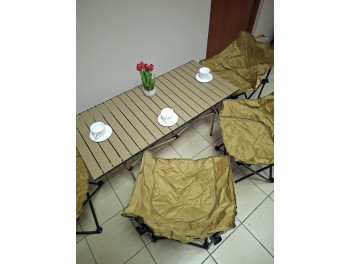 Стул для кемпинга ODS 2403 New  (капучино)