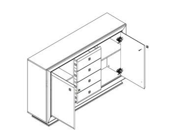 Ларго Класик KOM2D4S (кашемир)
