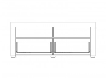 Denver Tumba TV carcasa