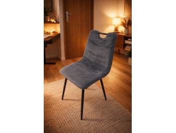 Стул С 2390 (UF865-10 серый/чёрный )