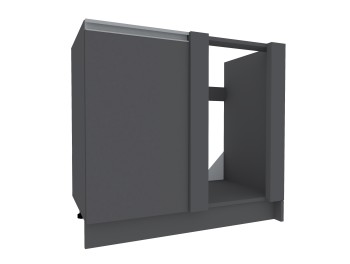 Madera JN18 chiuveta dreapta (880-715 corp gri grafit / gri grafit fațadă)