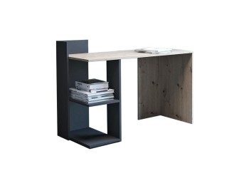 Paco PC1 Стол письменный  (дуб артизан/антрацит)