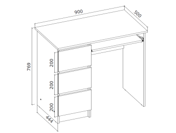 Masă Cina 900*766*500