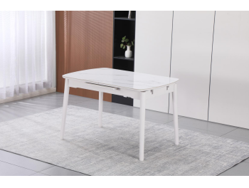 Стол DT-2502 (каско золотой  / белый (Casco Gold / White Legs))