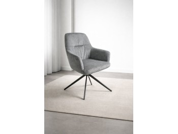 Стул С 2545 (UF865-10 серый/чёрный )