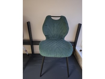 Стул С 2509 (UF865-08 зелёный/чёрный )