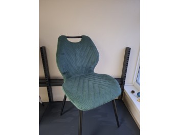 Стул С 2509 (UF865-08 зелёный/чёрный )