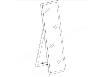 Blanch Зеркало LUS (листвиница сибиу)