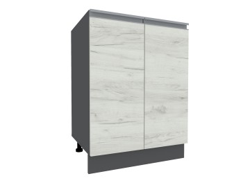 Madera JN8 ( 600-715 corp din grafit gri/ fațadă din stejar alb)