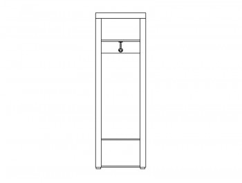 Денвер Шкаф 1Д