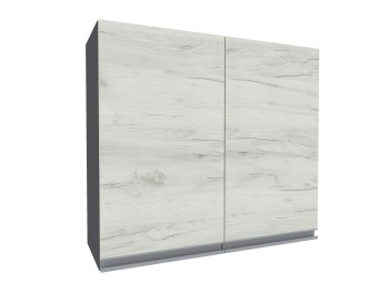 Madera SN9 (800-715 corp grafit gri / fațadă din stejar artizanal alb)