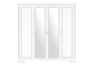 White Шкаф 4D2S шкаф (сосна серебряная)