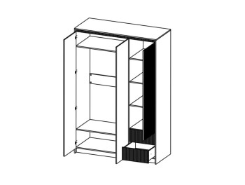 Monaco Dulap SZF3D2S