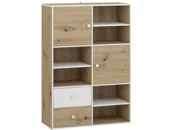 Онтарио пенал 964х1388х410 (Дуб Артизан / Нимфея Альба)