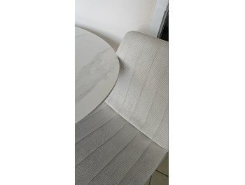 Стул С 2301 (UF865-02 бежевый/белый)