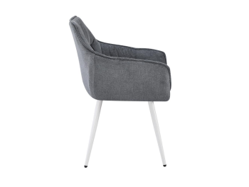 Стул DC 6014-P (90 серый / белый (90 Grey+white legs))