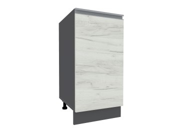Madera JN4 stânga (400-715 corp gri grafit / fațadă stejar kraft alb)