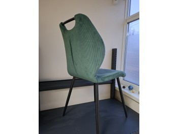 Стул С 2509 (UF865-08 зелёный/чёрный )
